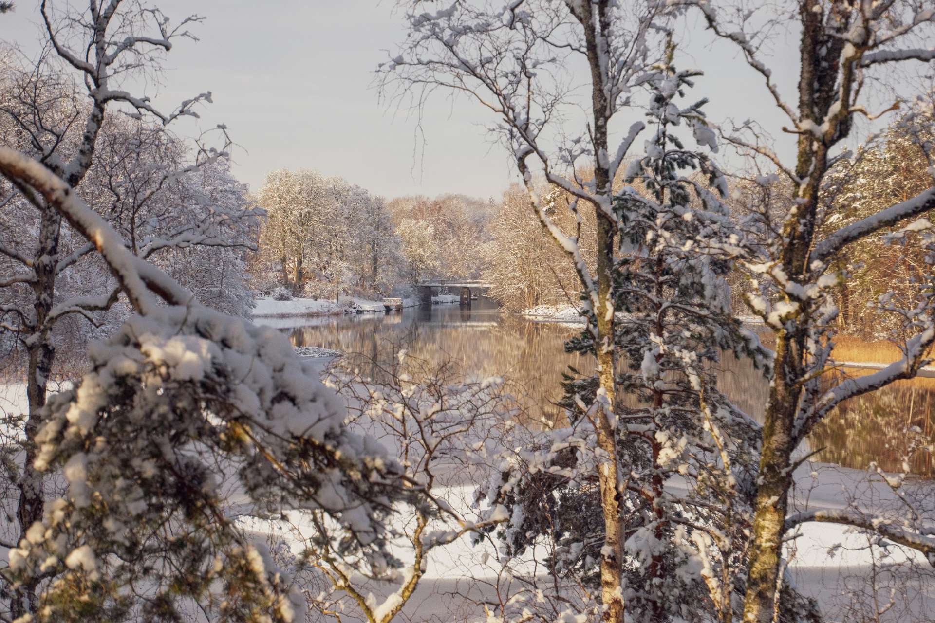 Vårdnäs-vinter-Kinda Kanal